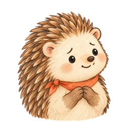 ハリネズミ後輩
