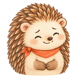 ハリネズミ後輩